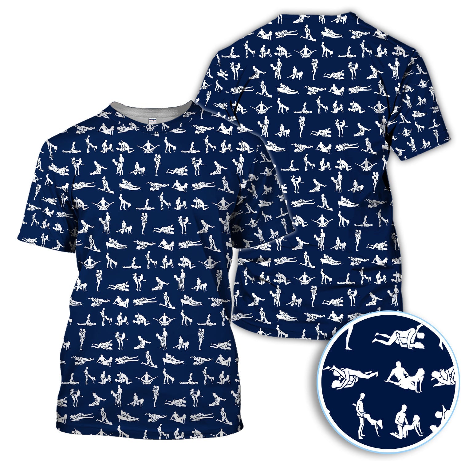 Naughty Couple Golf Polos For Golfer, Sexy Pattern Golf Shirt, Golf Gift For Men