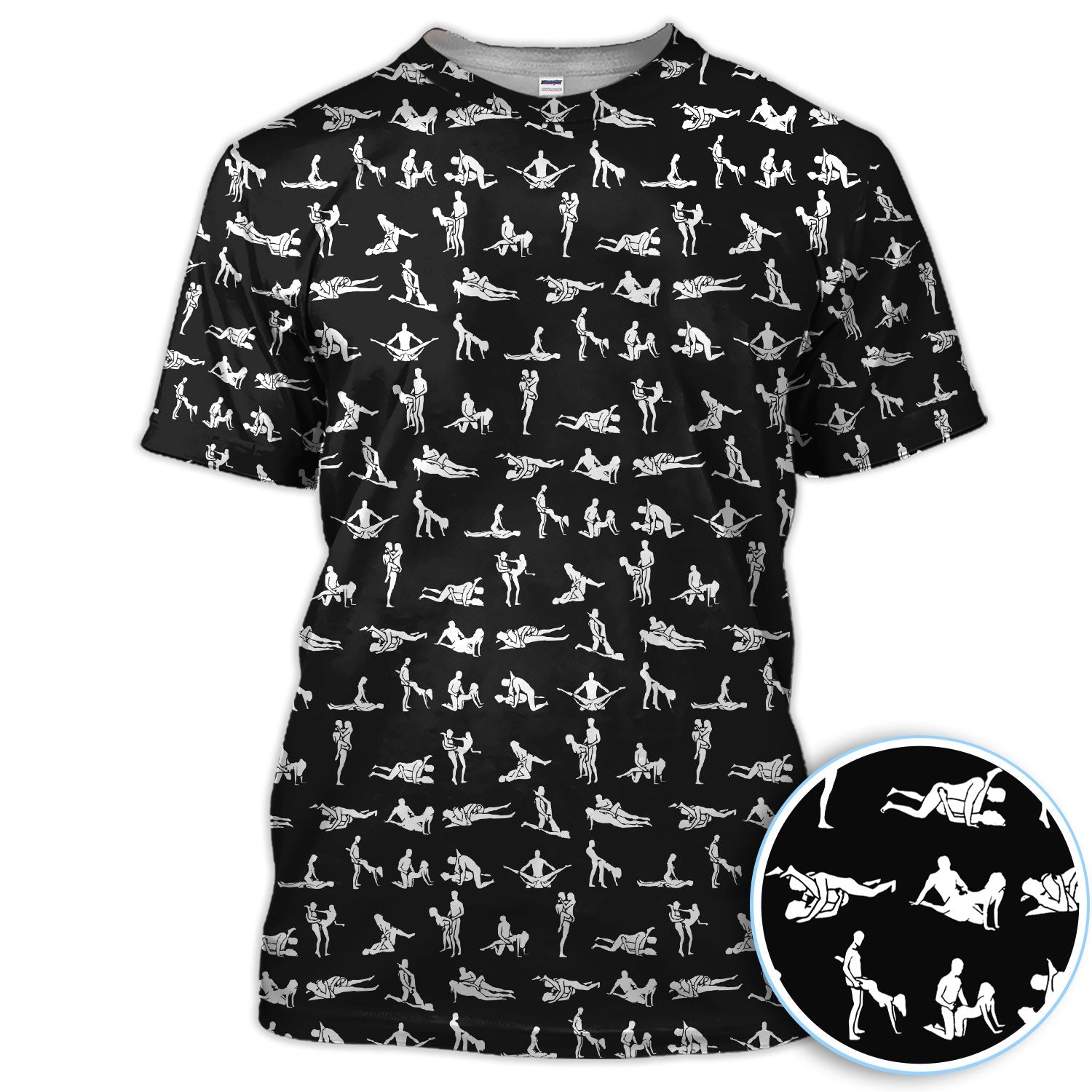 Naughty Couple Golf Polos For Golfer, Sexy Pattern Golf Shirt, Golf Gift For Men