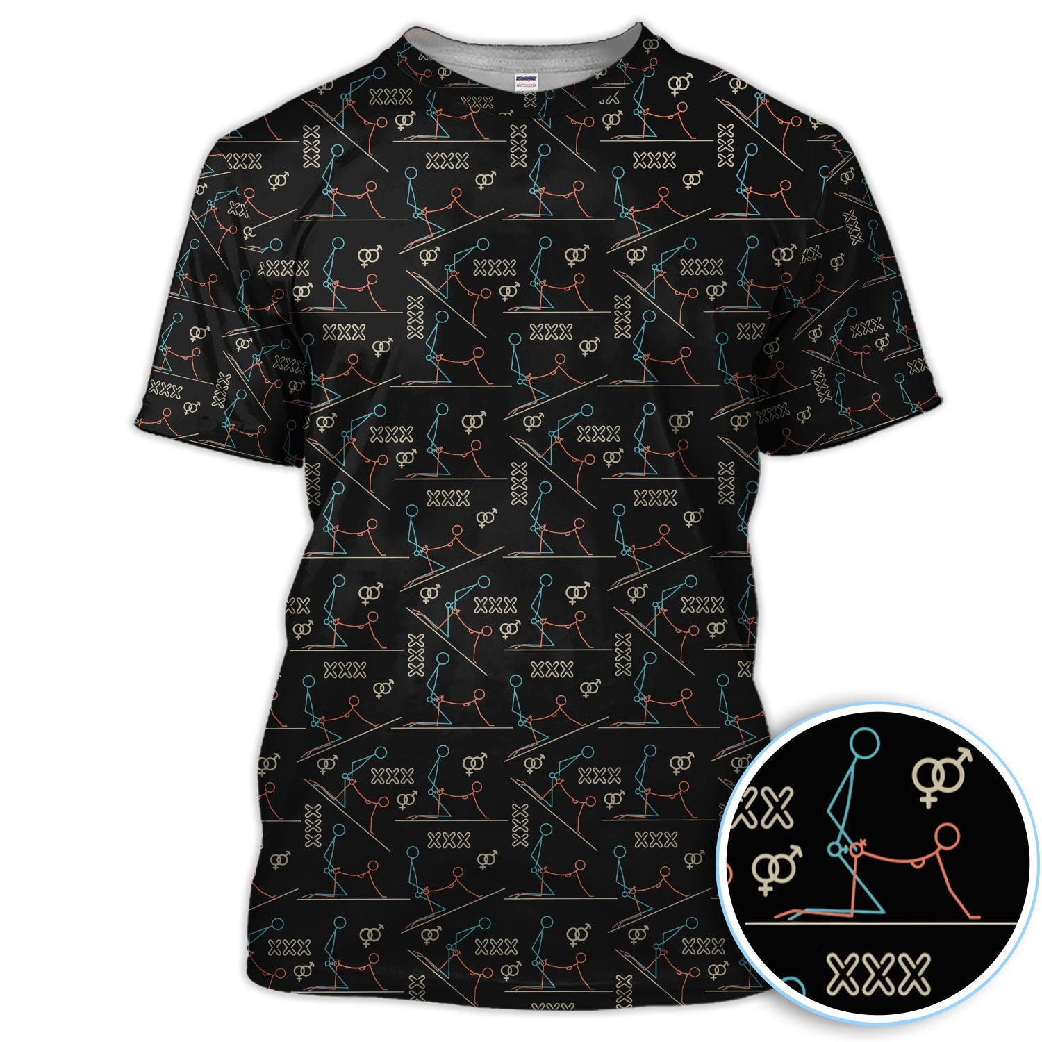 Abstract Line Art Pattern Golf Polos, Sexy Golf Shirt For Golfer, Golf Gift For Men