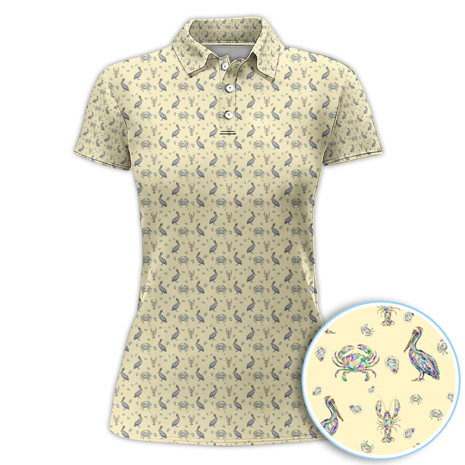 Crazy Mardi Gras Golf Polos For Golfer, Funny Holiday Pattern Golf Shirt, Golf Gift For Men