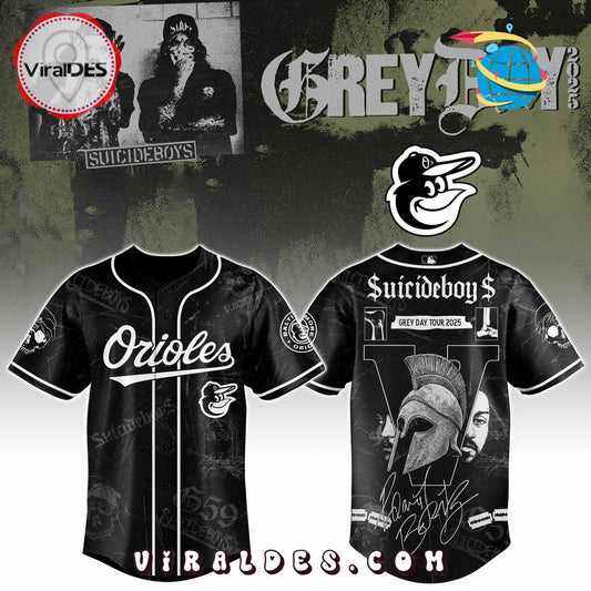 Baltimore Orioles MLB x Suicideboys G59 Baseball Jersey