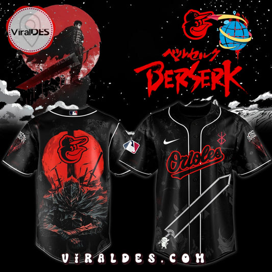 Baltimore Orioles x Berserk Limited Edition Baseball Jersey