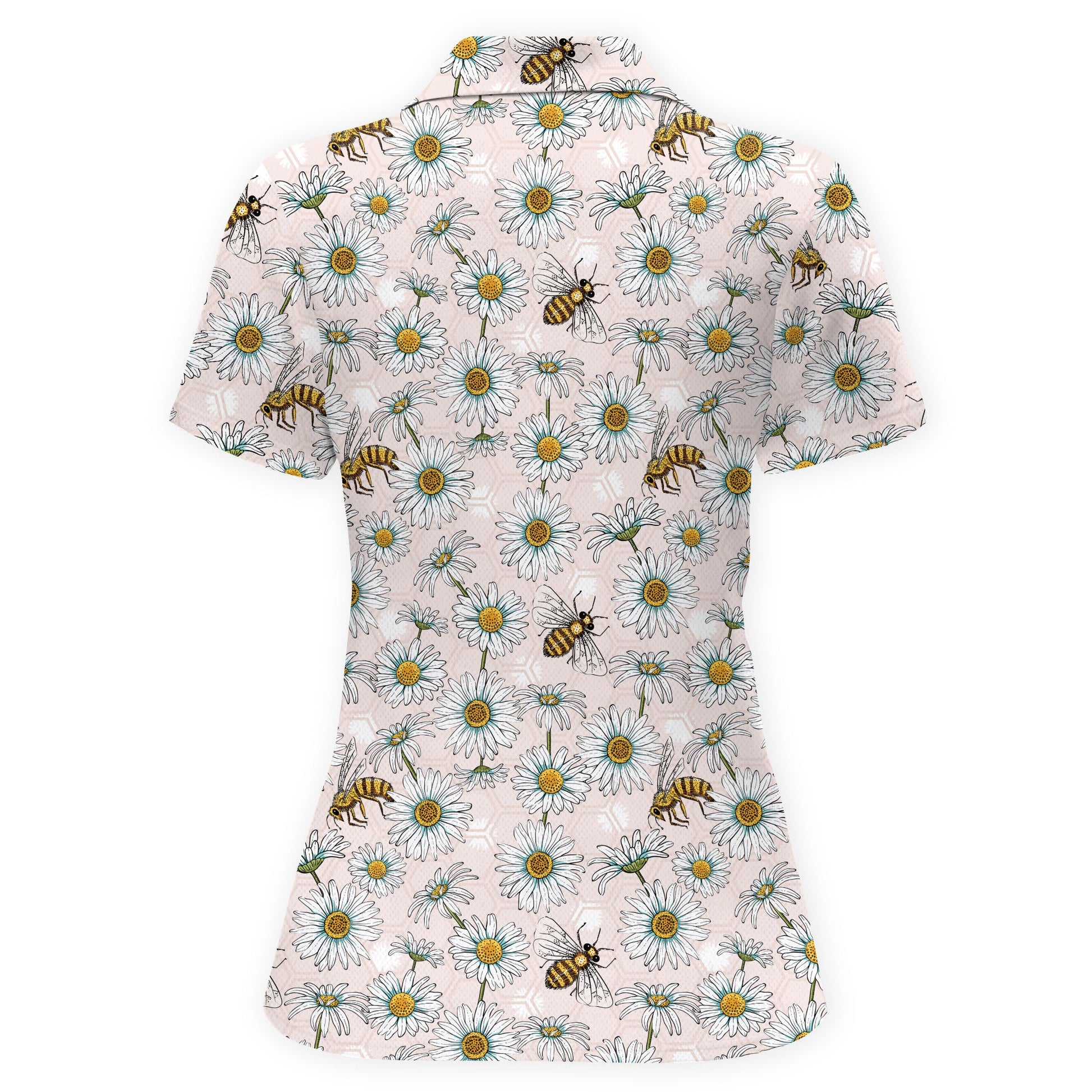 Bee my Daisy Women Polo Shirt