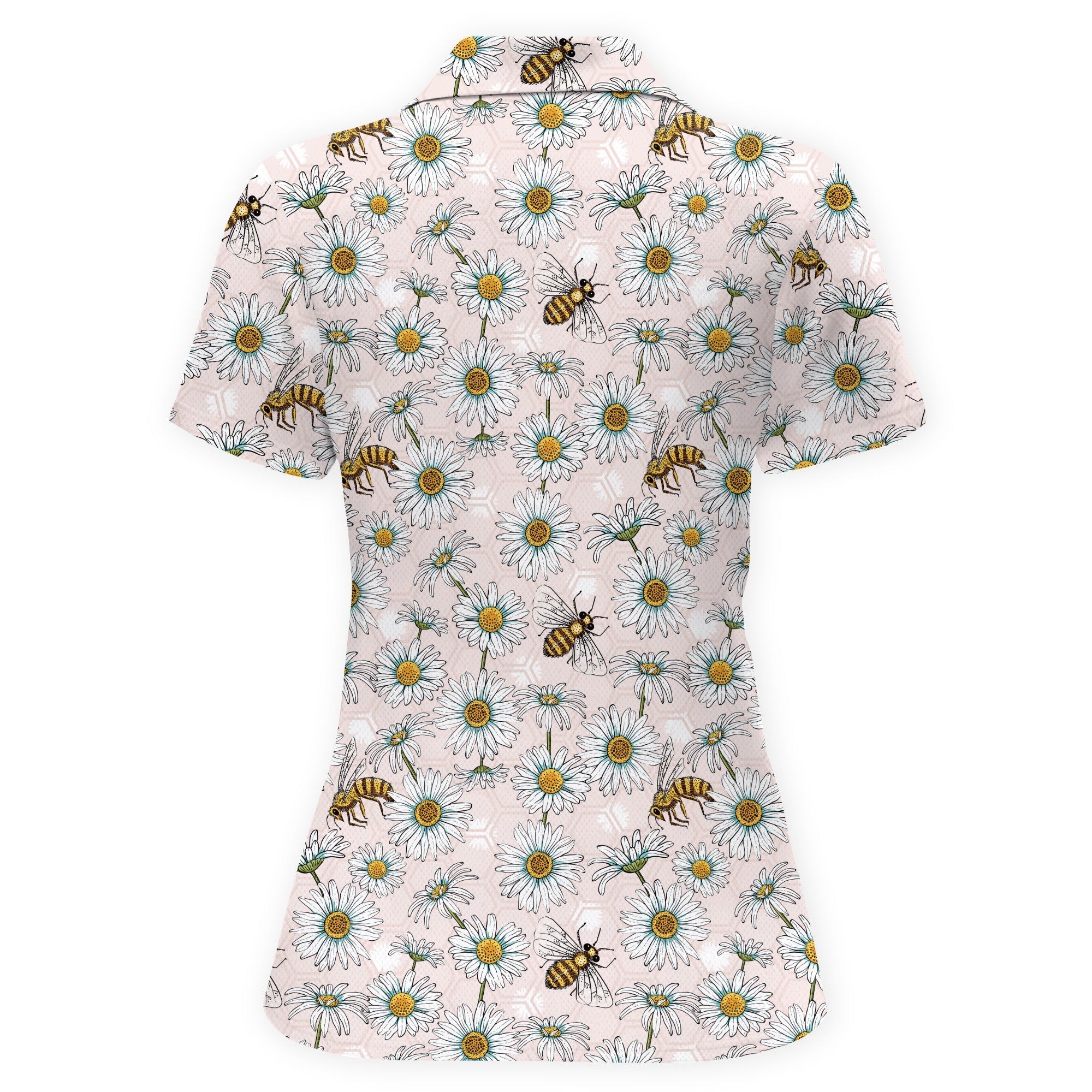 Bee my Daisy Women Polo Shirt