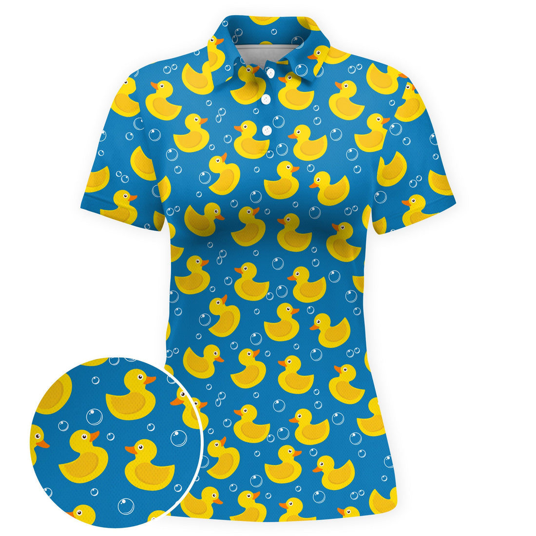 Bubble Trouble Polo Women Polo Shirt