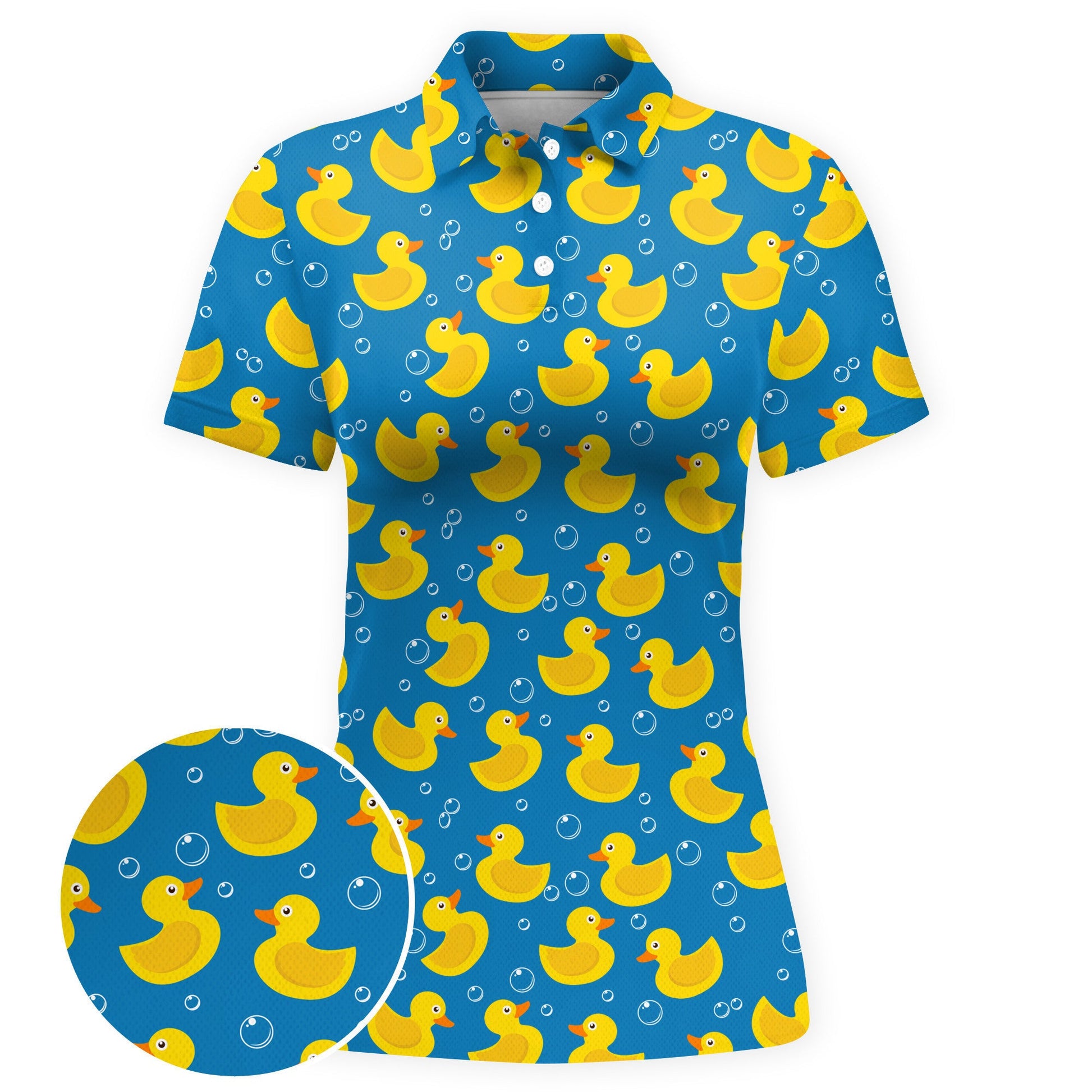 Bubble Trouble Polo Women Polo Shirt