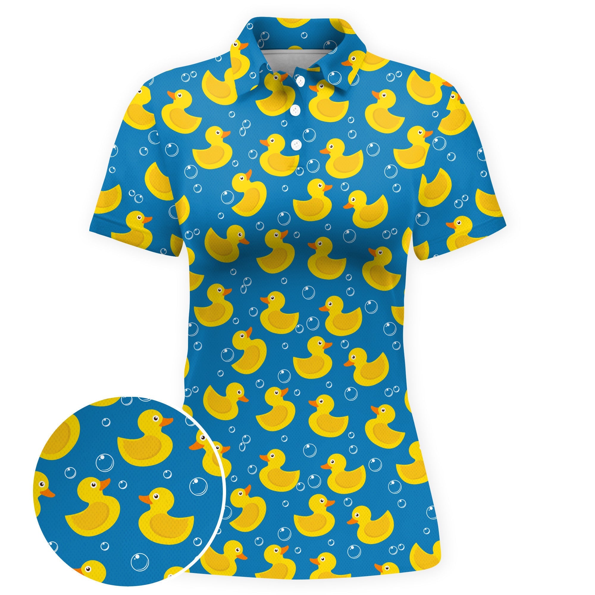 Bubble Trouble Polo Women Polo Shirt