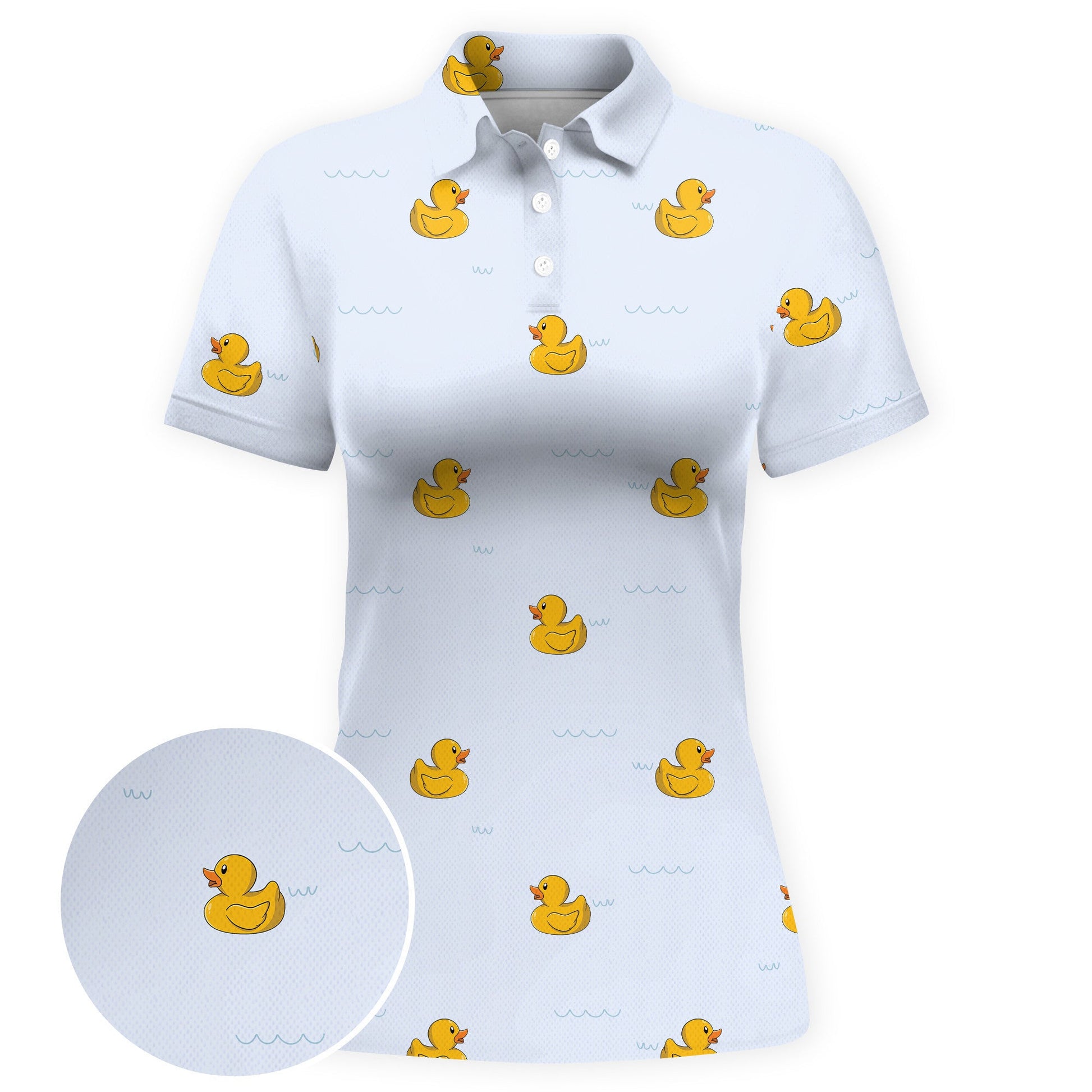 Float on Duckie Women Polo Shirt