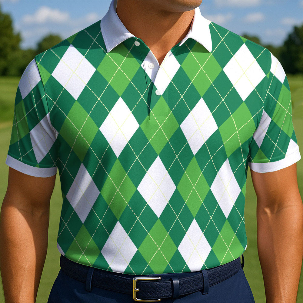 Green Argyle Assassin
