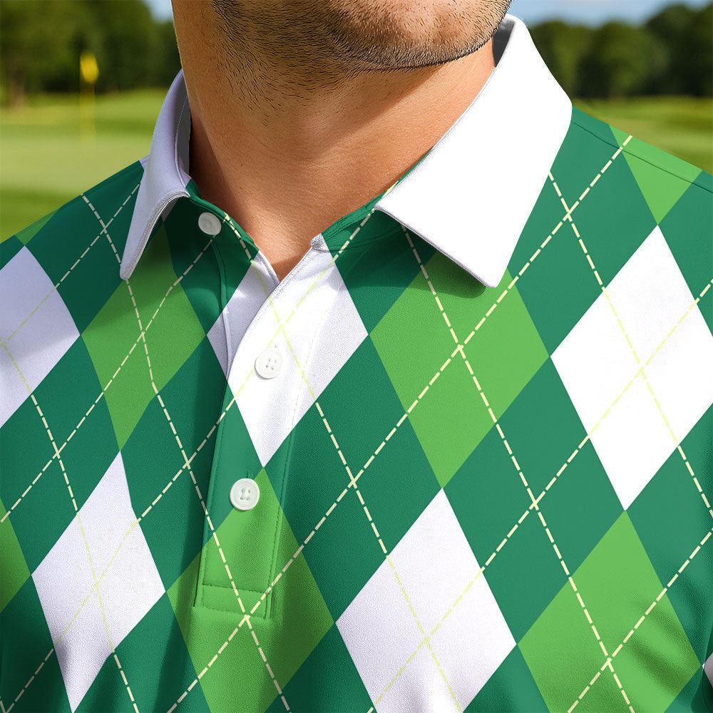 Green Argyle Assassin