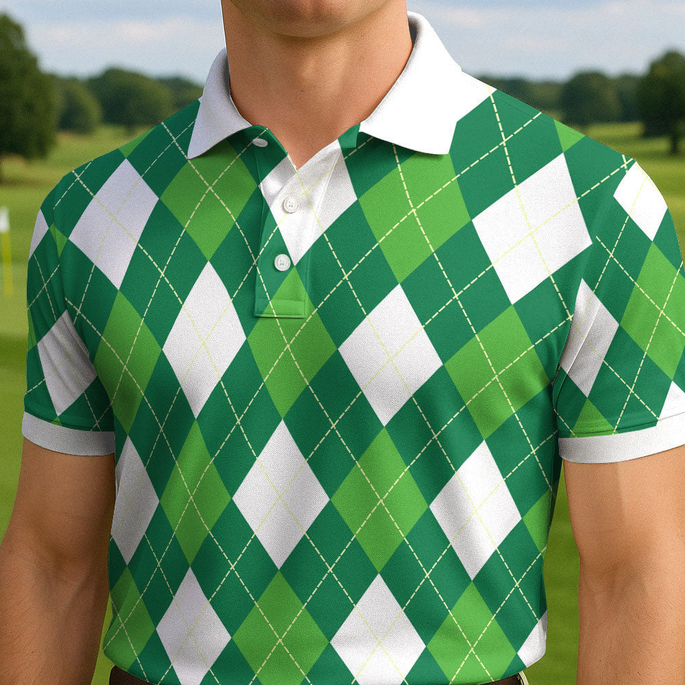 Green Argyle Assassin