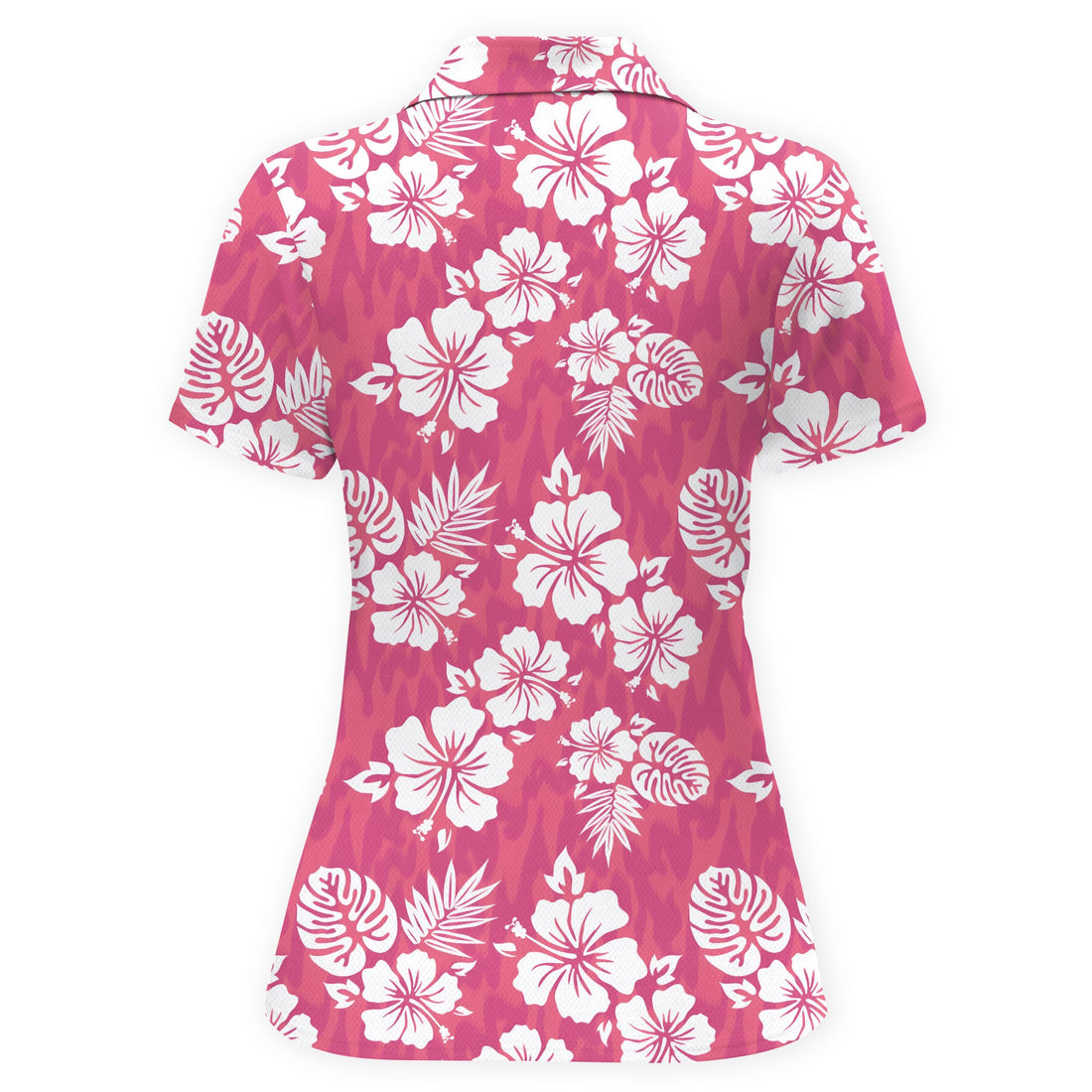 Hibiscus Swing Vibe Women Polo Shirt