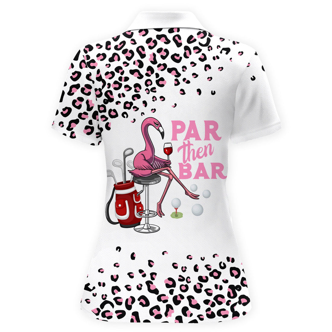 Leopard Lounge Queen Women Polo Shirt