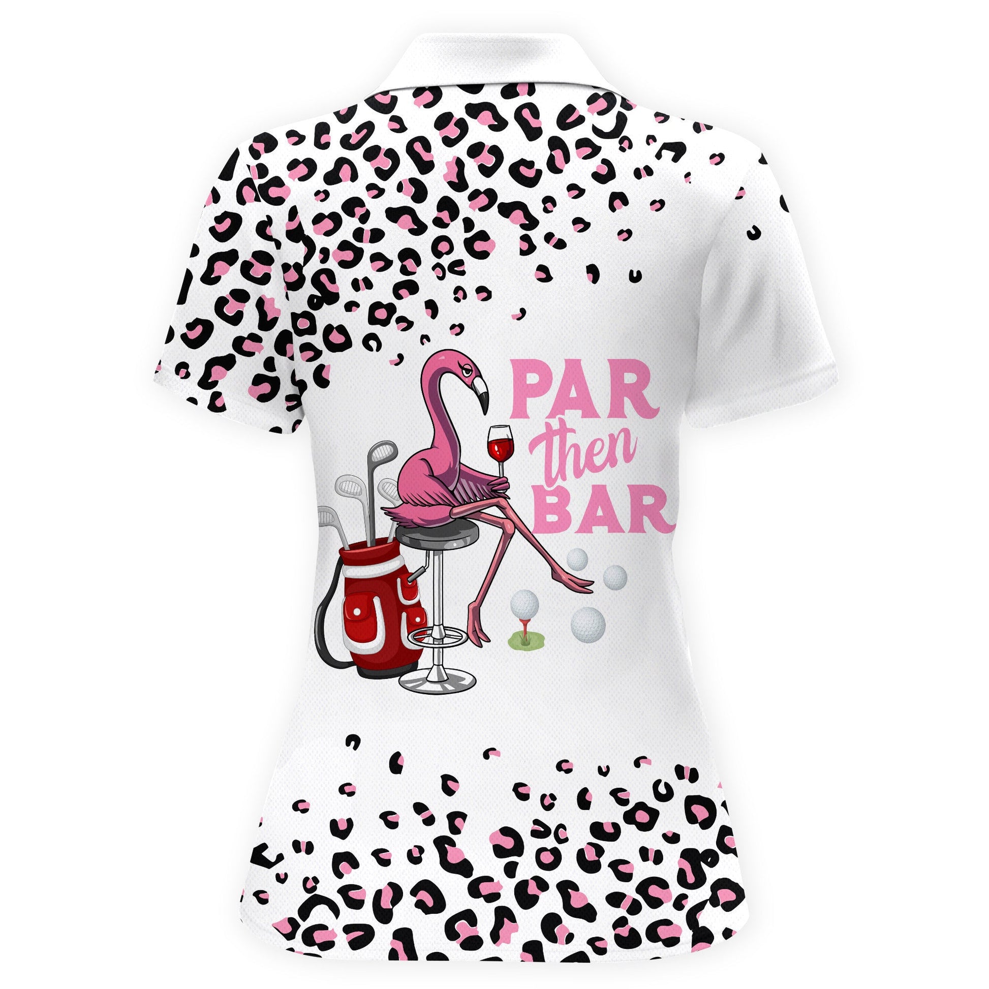 Leopard Lounge Queen Women Polo Shirt