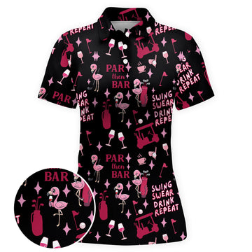 Midnight Par Tee Women Polo Shirt