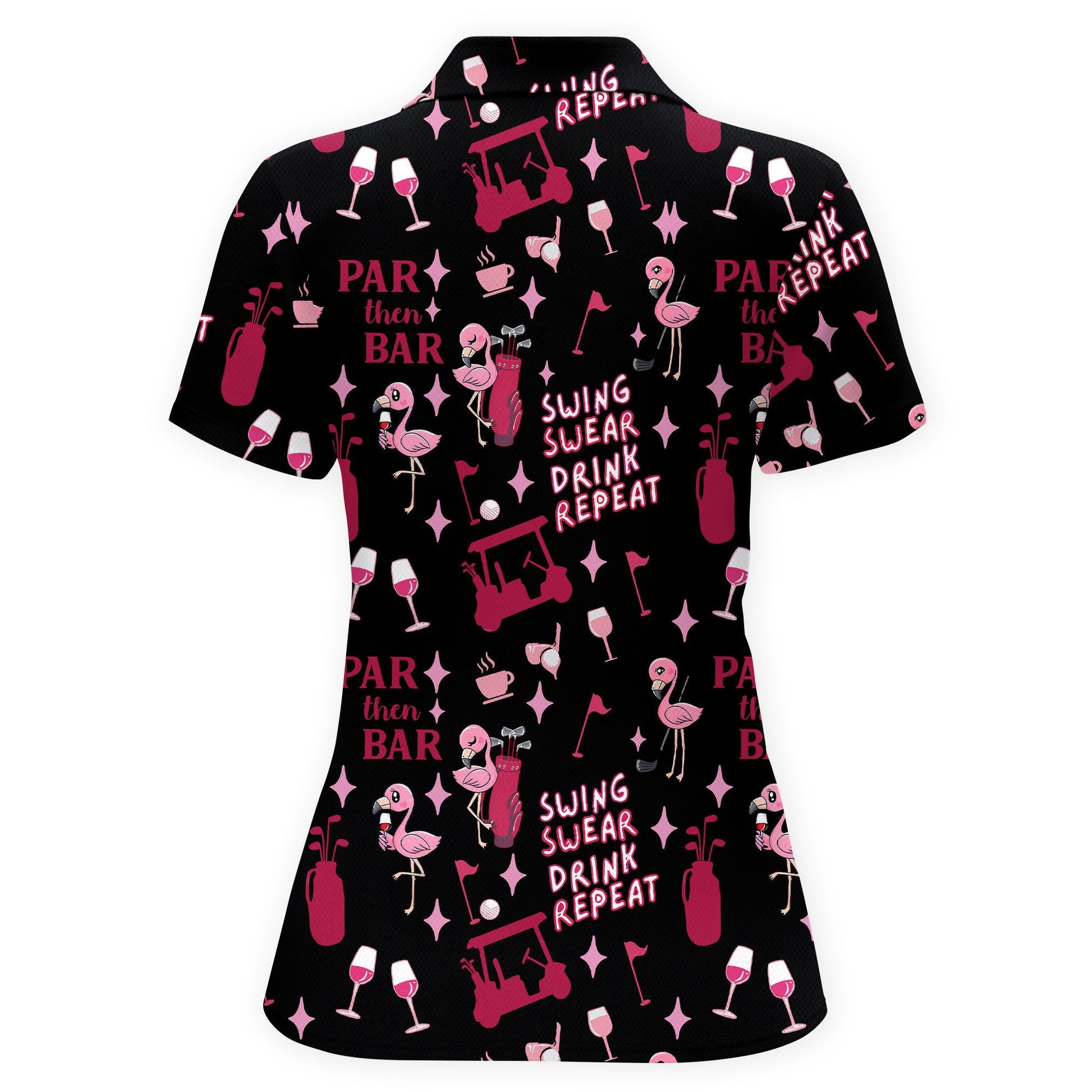 Midnight Par Tee Women Polo Shirt