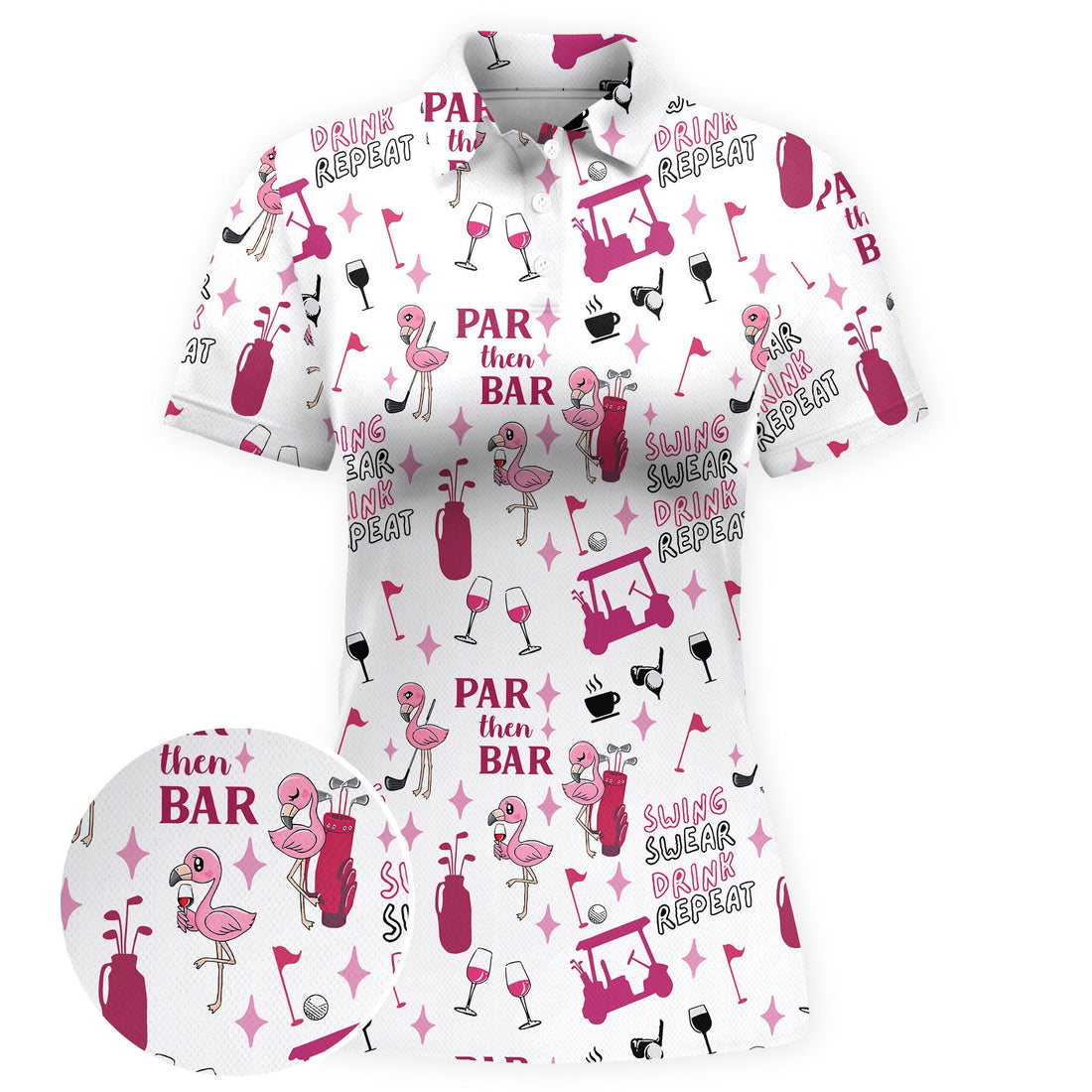 Par Bar Babe Women Polo Shirt