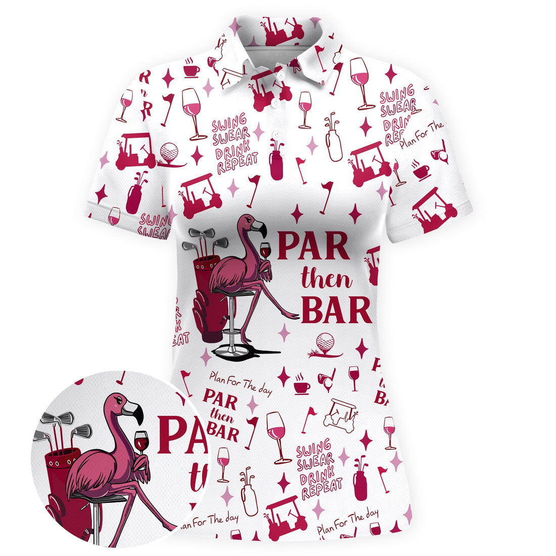 Par Club Queen Women Polo Shirt