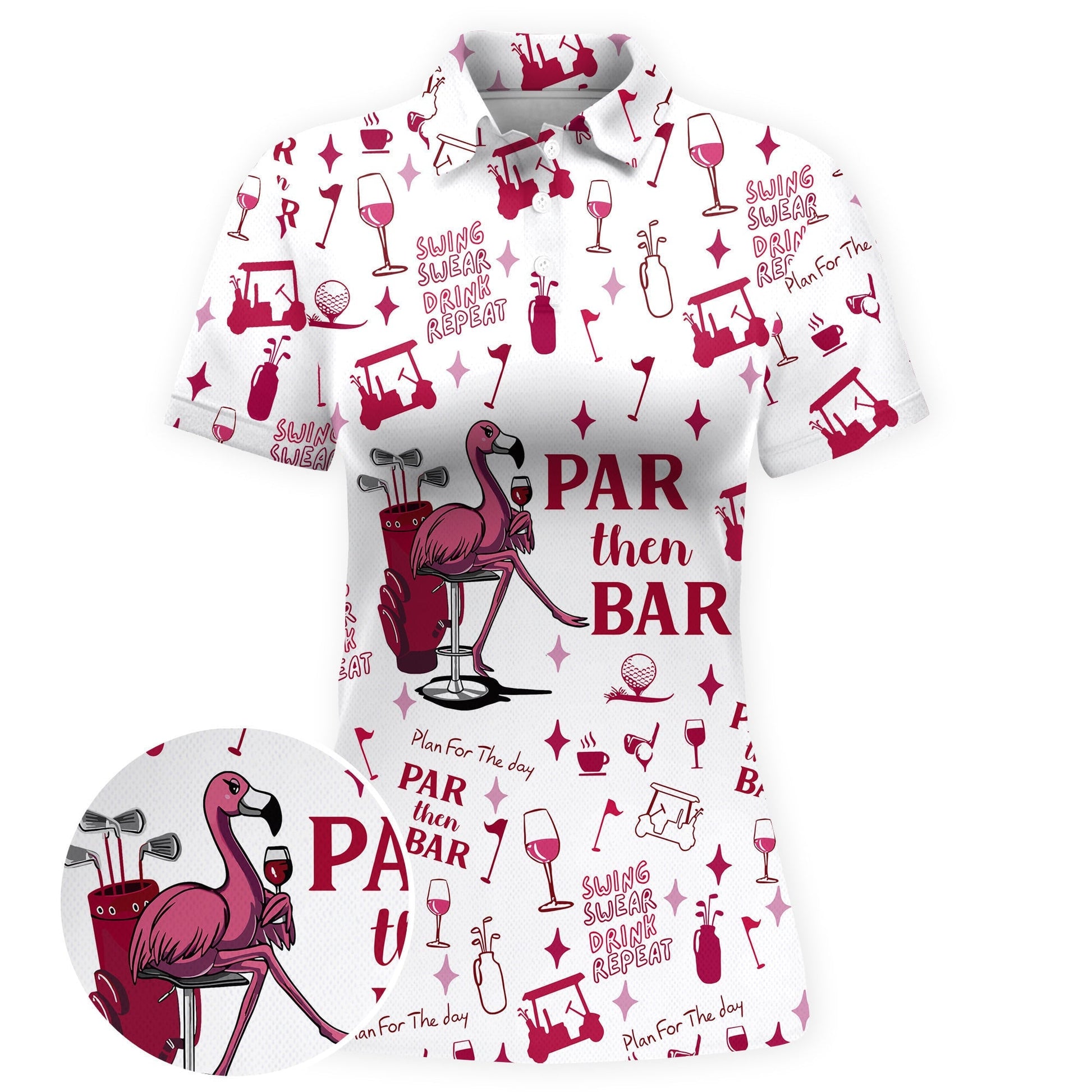 Par Club Queen Women Polo Shirt