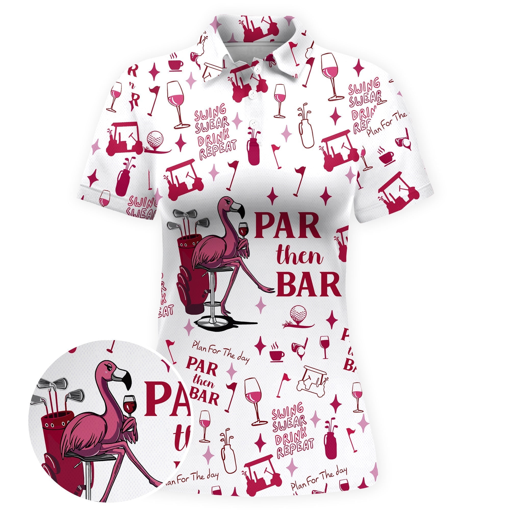 Par Club Queen Women Polo Shirt