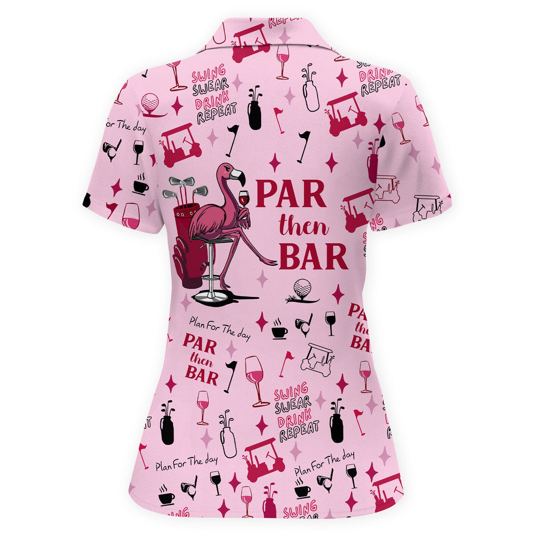 Pink Par Queen Women Polo Shirt