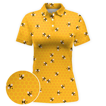 Queen Bee Tee Women Polo Shirt