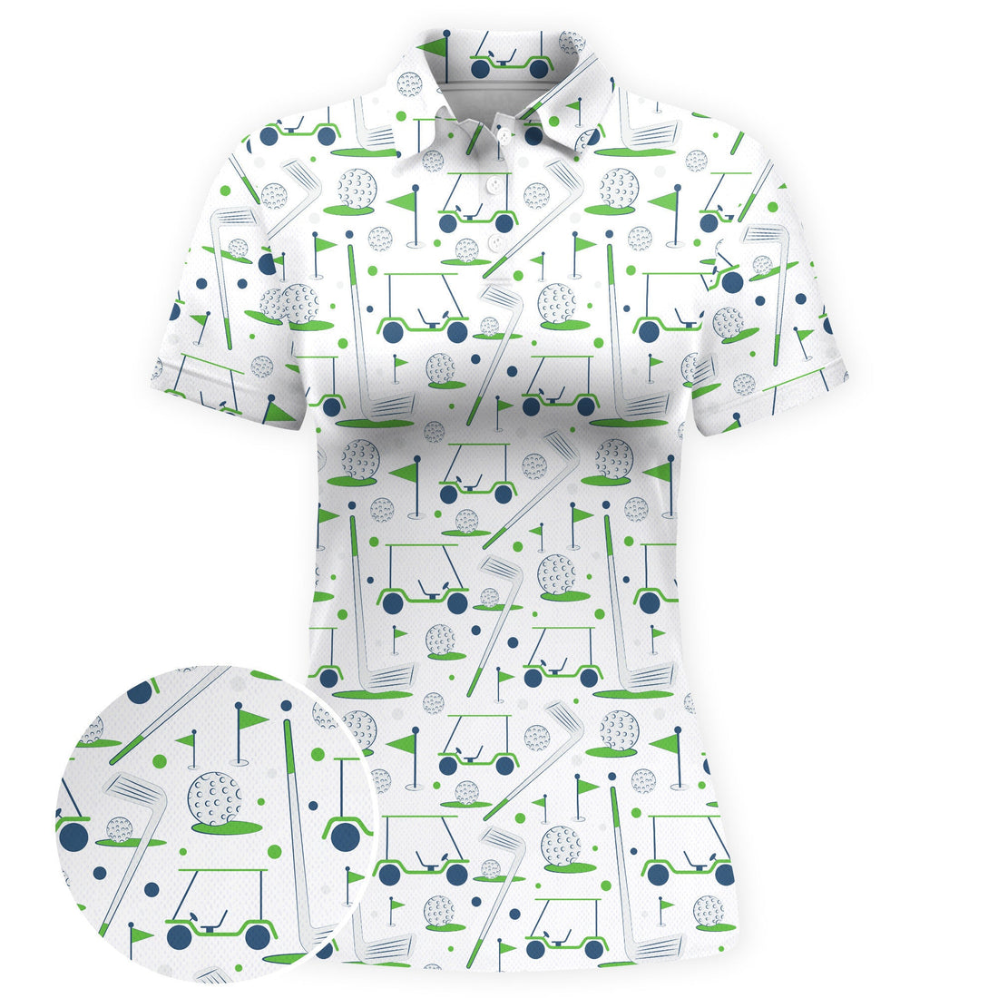 Retro Tee Ride Women Polo Shirt