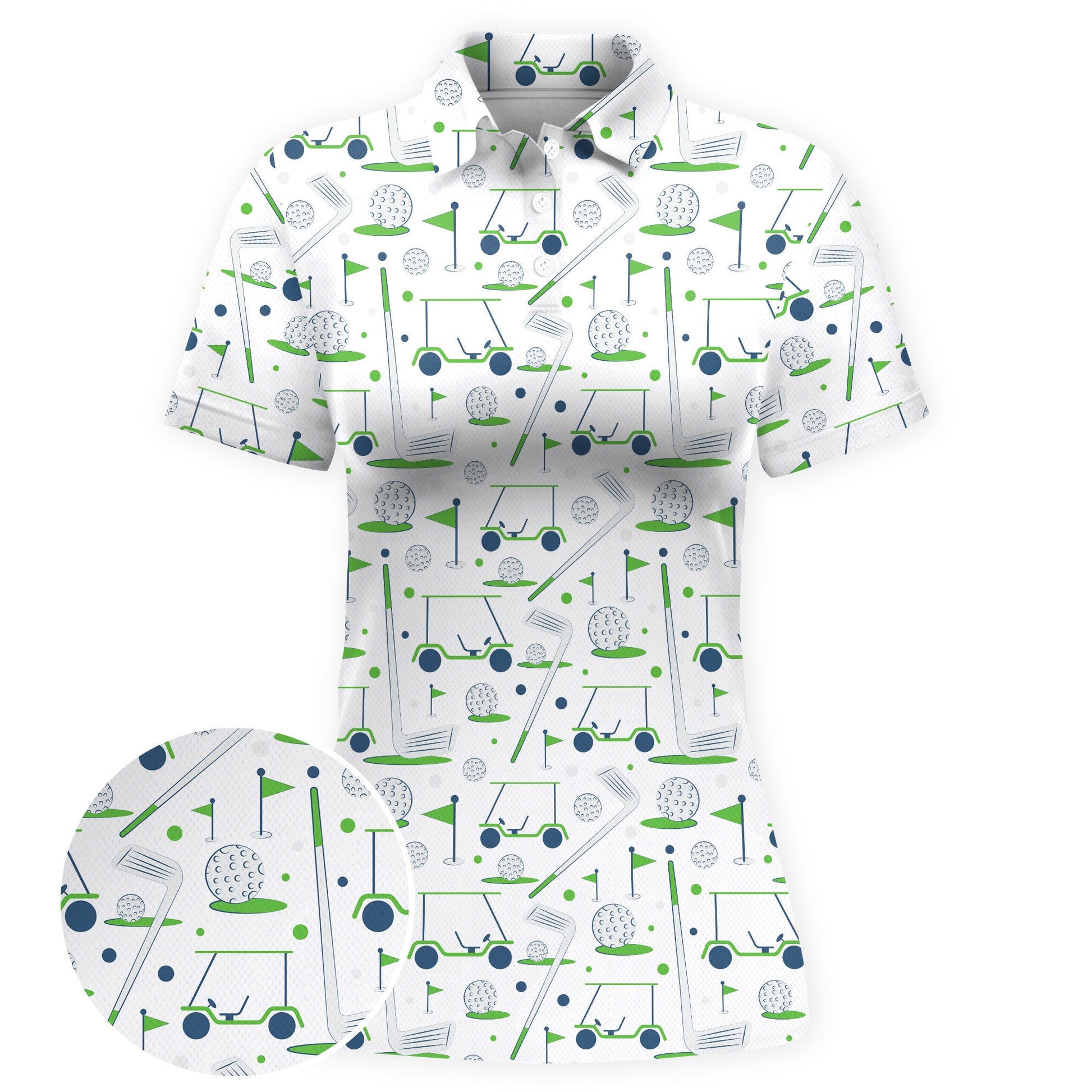 Retro Tee Ride Women Polo Shirt