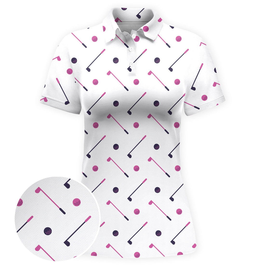 Retro Tee Vibes Women Polo Shirt