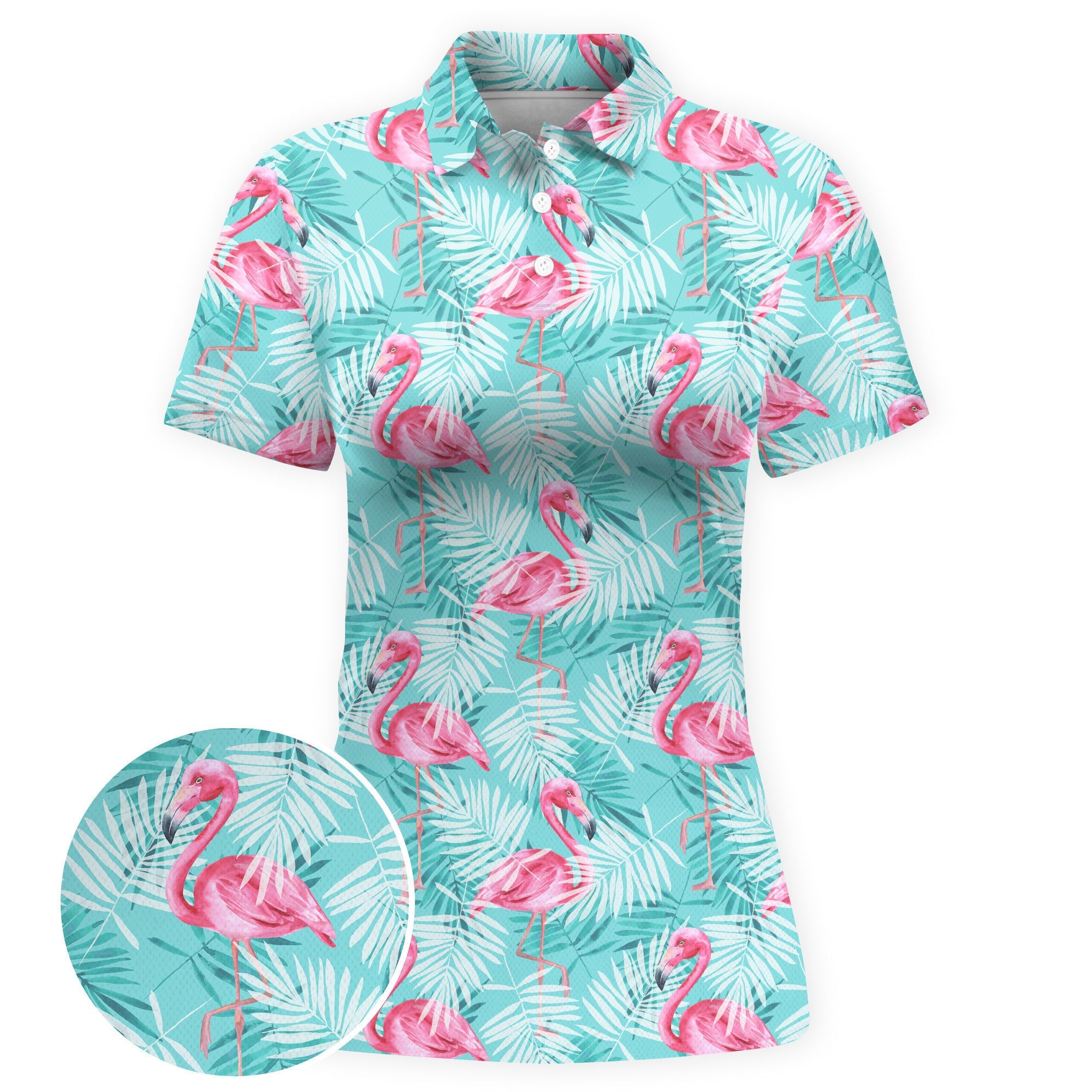 Sassy Pink Parade Women Polo Shirt