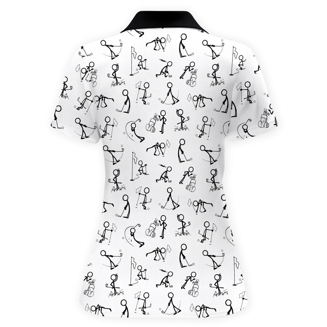 Sticker Swing Women Polo Shirt