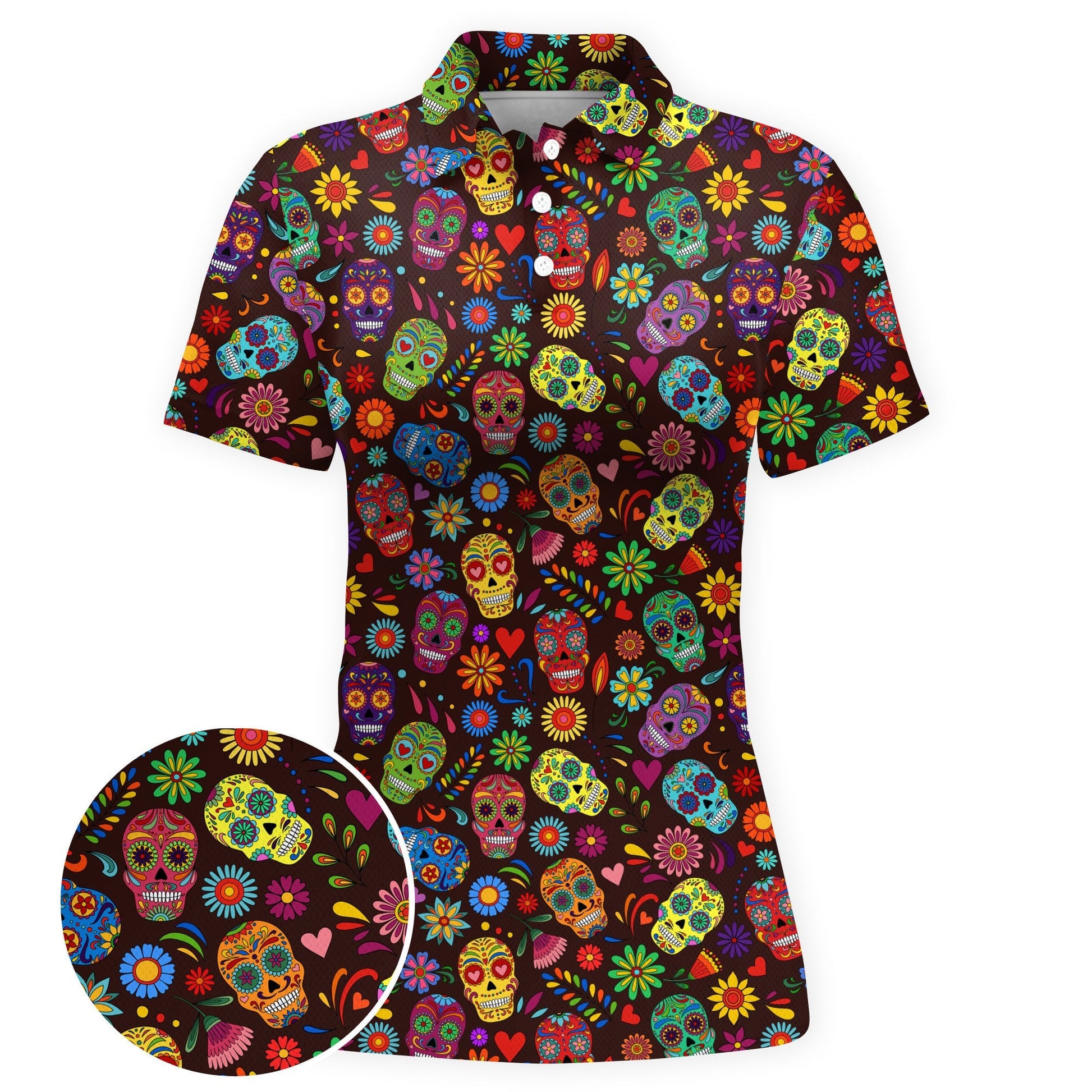 Sweet Death Chic Women Polo Shirt