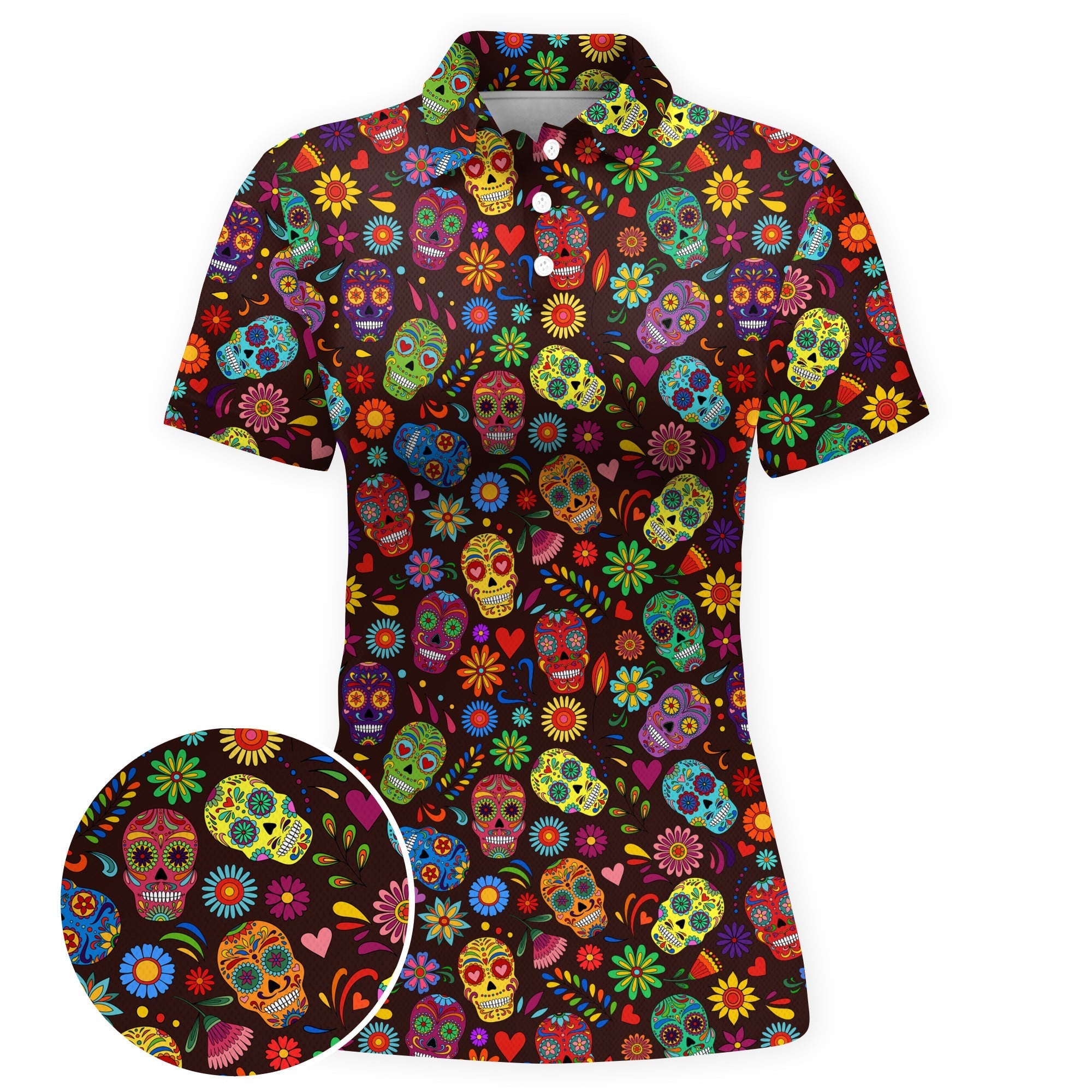 Sweet Death Chic Women Polo Shirt