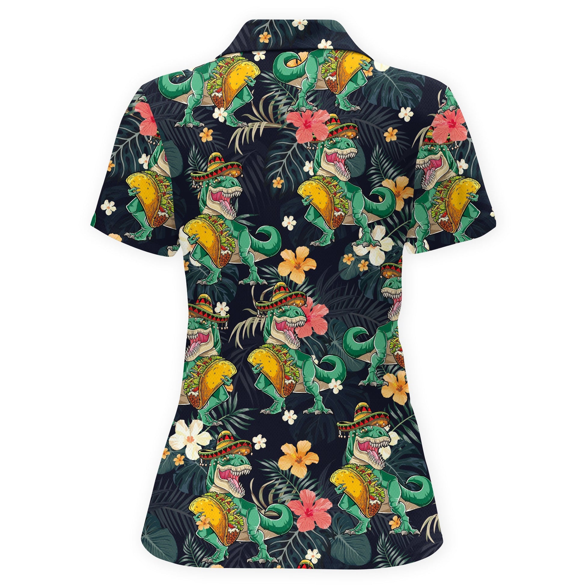 Taco Rex Fiesta Women Polo Shirt