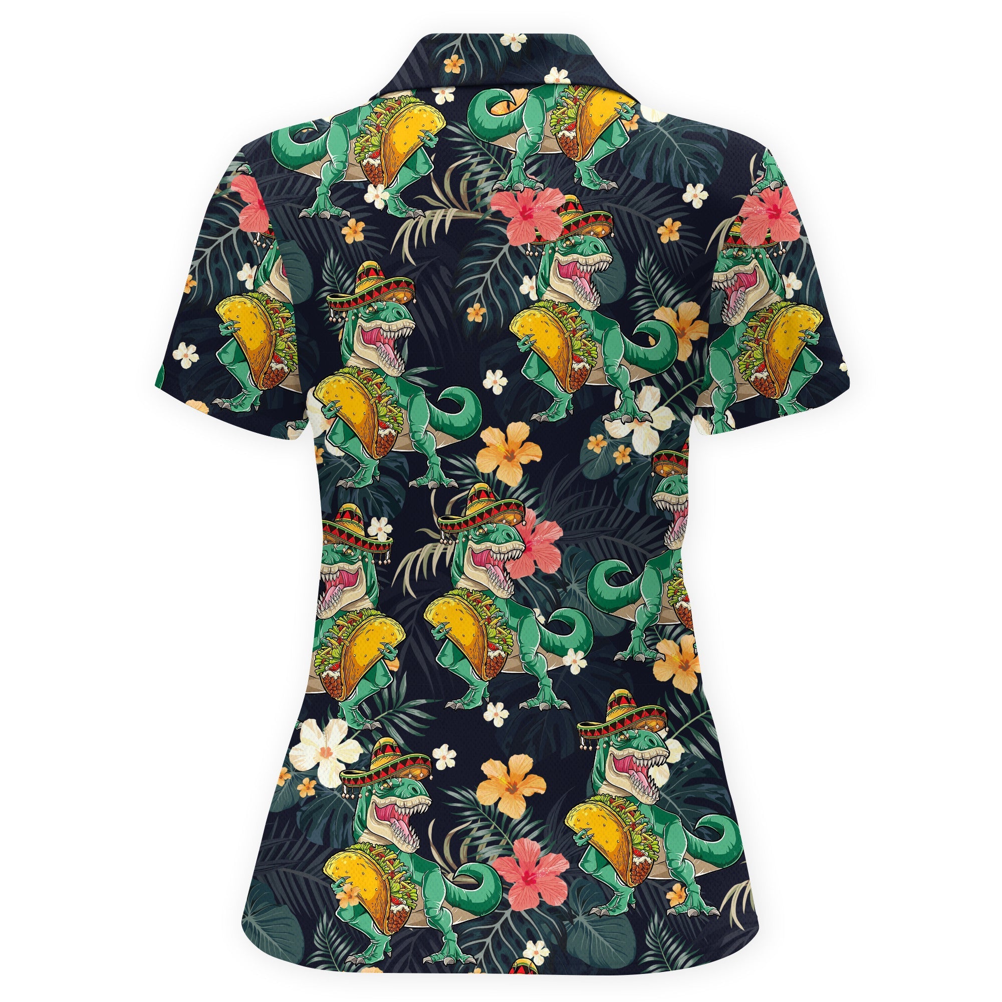 Taco Rex Fiesta Women Polo Shirt
