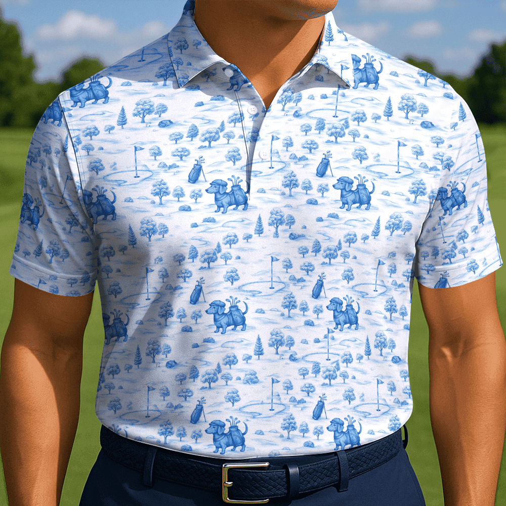 Tee Time Dachshund