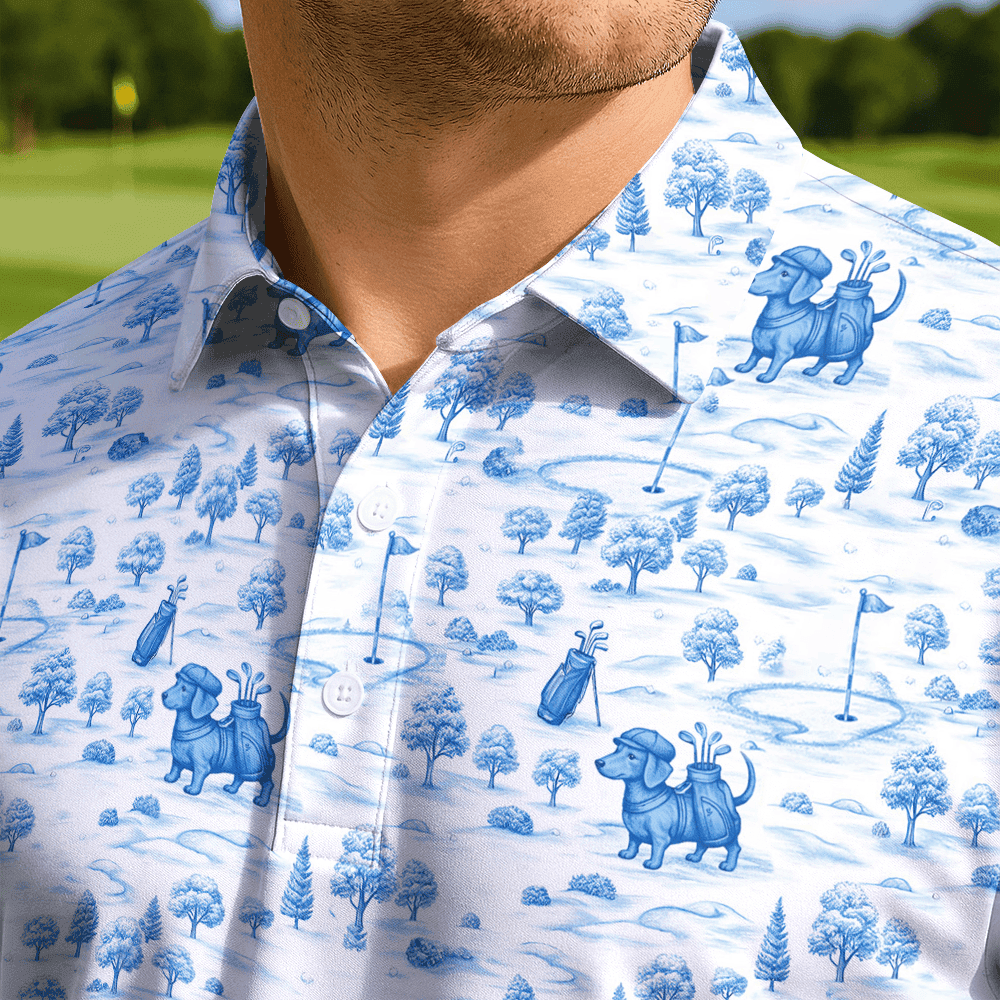 Tee Time Dachshund