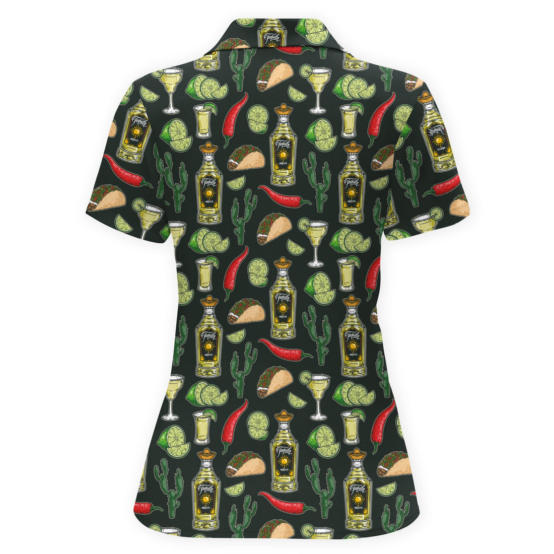 Tequila Taco Time Women Polo Shirt