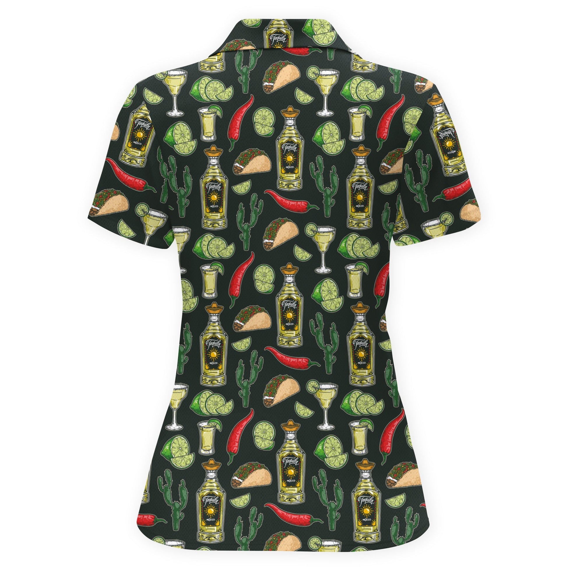 Tequila Taco Time Women Polo Shirt