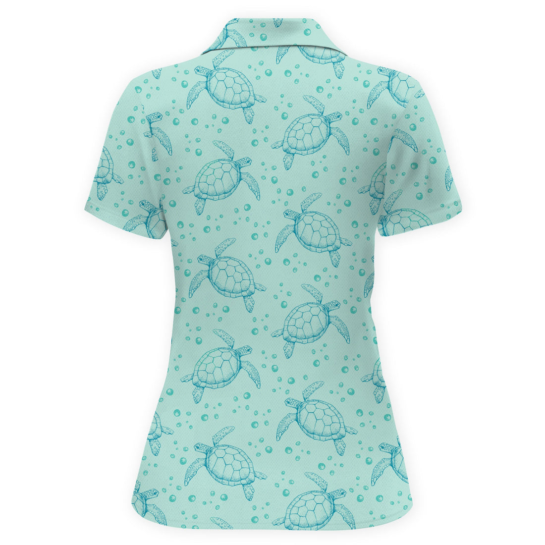 Turtle Tide Tee Women Polo Shirt