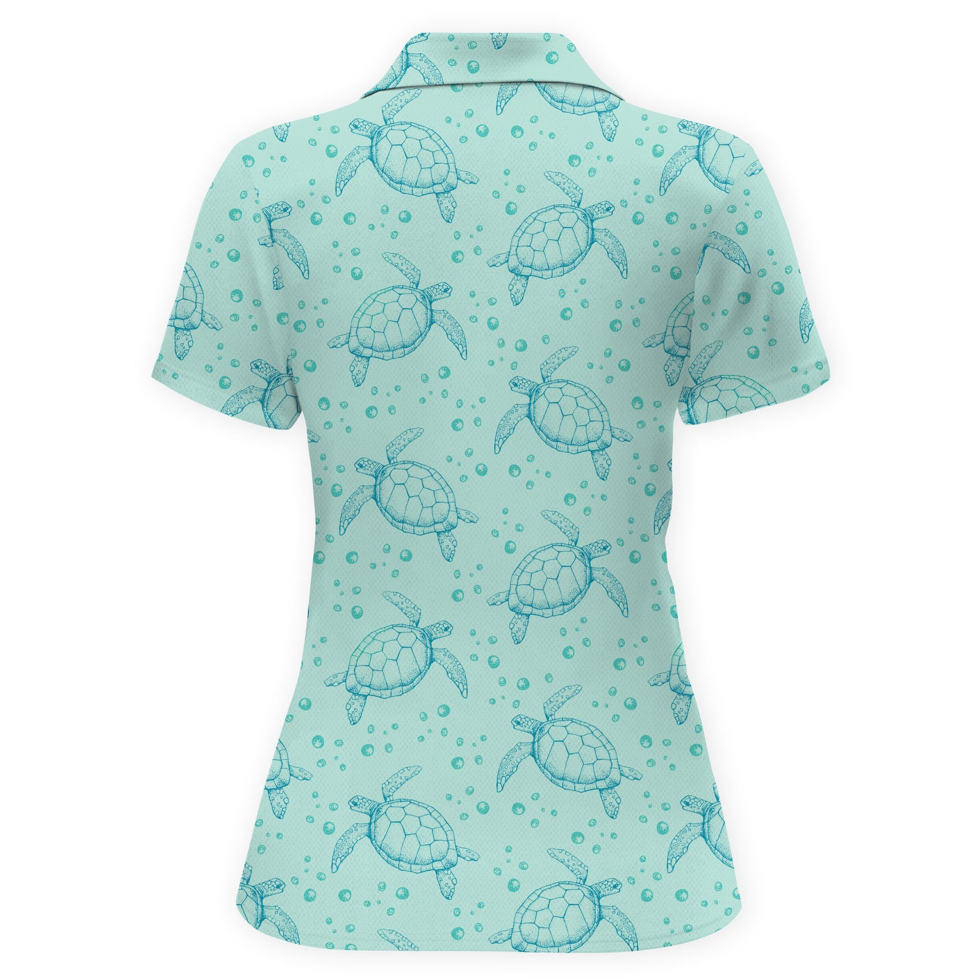 Turtle Tide Tee Women Polo Shirt