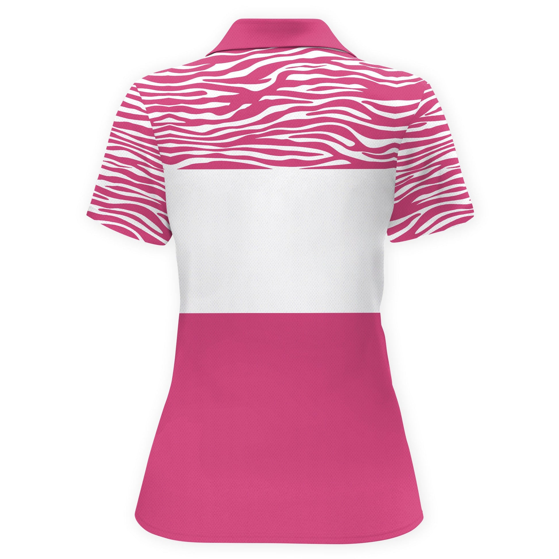 Zebra Golf Vibes Women Polo Shirt