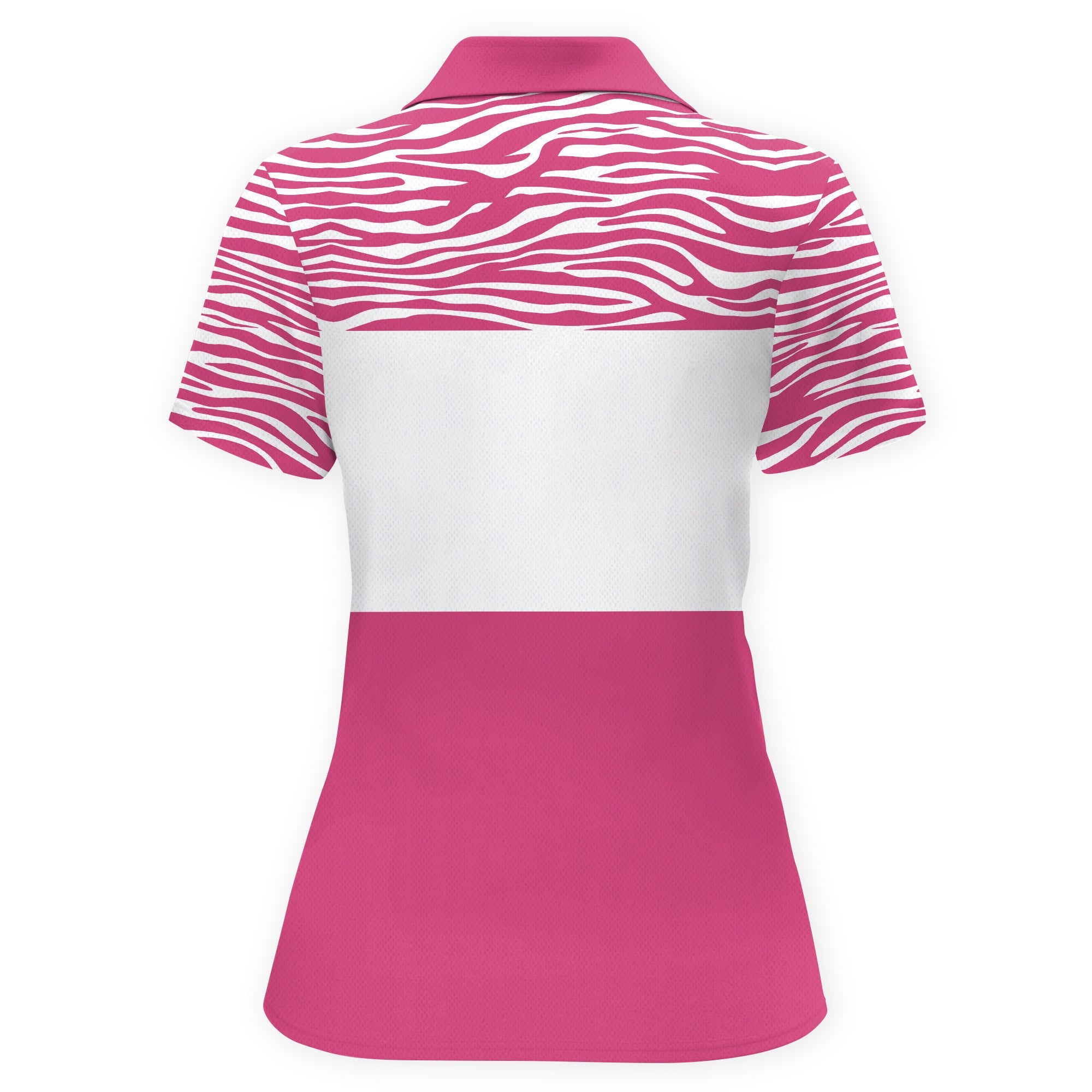 Zebra Golf Vibes Women Polo Shirt